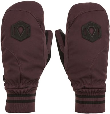 Volcom Women's Bistro Mitts - black red - view large