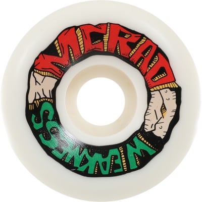Speedlab McRad Skateboard Wheels - white (101a) - view large