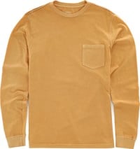 RVCA PTC Pigment L/S T-Shirt - golden rod