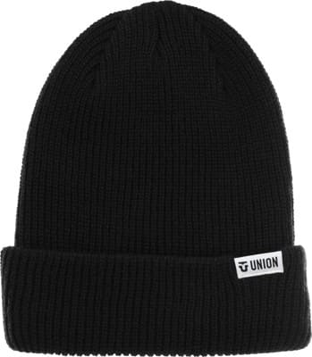 Union Low Cuff Beanie - black - view large