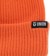 Union Low Cuff Beanie - orange - detail
