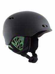 Anon Women's Rodan Long Hair Fleece Snowboard Helmet - black/green
