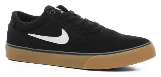 Nike SB Chron 2 Skate Shoes - black/white-black-gum light brown - view large