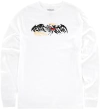 Deathwish Skeleton Horse Rider L/S T-Shirt - white