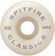 Spitfire Classic Skateboard Wheels - white/green (99d) - reverse