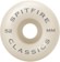 Spitfire Classic Skateboard Wheels - white/orange (99d) - reverse