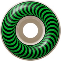 Spitfire Classic Skateboard Wheels - white/green (99d)