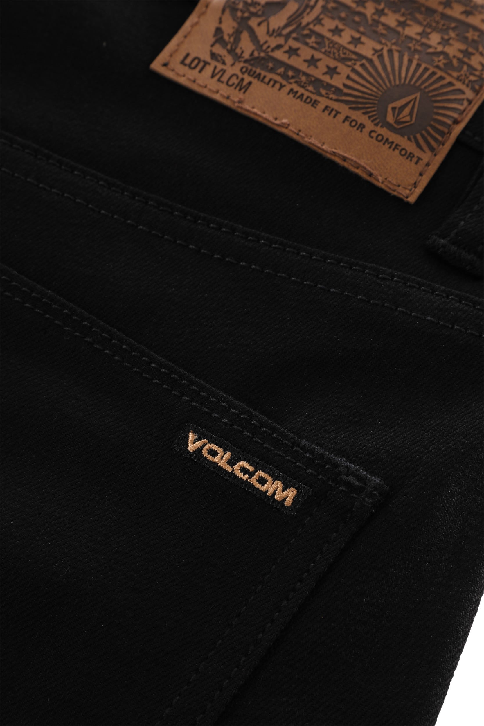 Volcom Modown Jeans - black on black | Tactics
