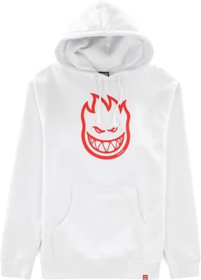 Spitfire Bighead Hoodie - white/red print - view large