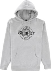 Thunder Worldwide Hoodie - heather grey/black