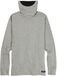 Burton Midweight Base Layer Long Neck Shirt - gray heather