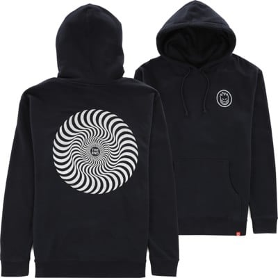 Spitfire Classic Swirl Hoodie - navy/silver fleck - view large