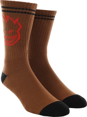 Spitfire Bighead Sock - brown/red/black - view large