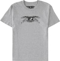 Anti-Hero Kids Basic Eagle T-Shirt - athletic heather/black
