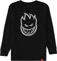 Spitfire Kids Bighead L/S T-Shirt - black/silver fleck