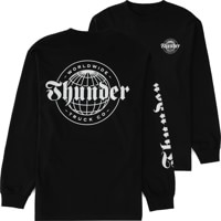 Thunder Worldwide Script Sleeve L/S T-Shirt - black/white