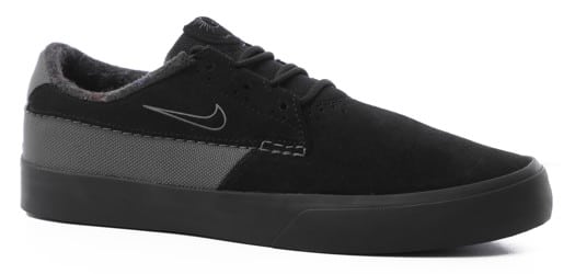 Nike SB Shane PRM Skate Shoes - black/smoke grey-iron grey-black - view large