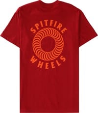 Spitfire Hollow Classic Pocket T-Shirt - scarlet/orange