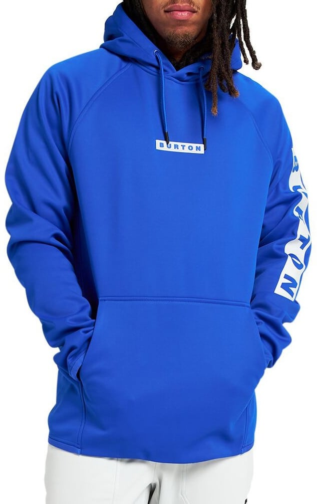 Burton Crown Weatherproof Fleece Hoodie cobalt blue Free Shipping
