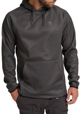 Burton Crown Weatherproof Fleece Hoodie - true black heather - view large