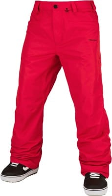 Volcom Carbon Pants - red - view large