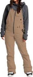 Volcom Swift Bib Overall Pants - coffee
