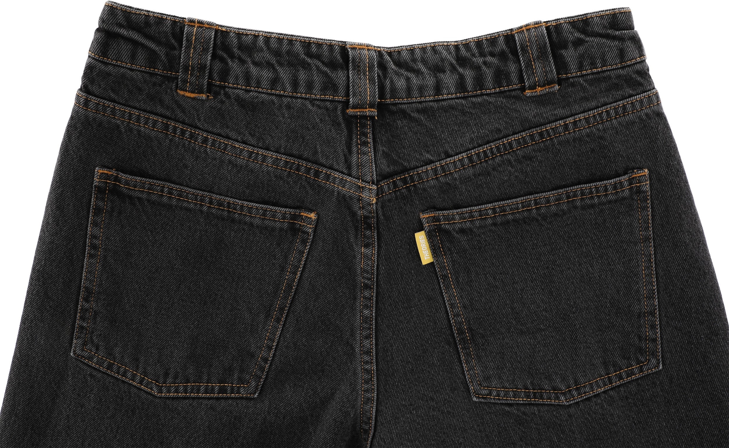 Theories Plaza Jeans - washed black - Free Shipping | Tactics