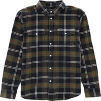 Dark Seas Redondo Flannel Shirt - navy/green