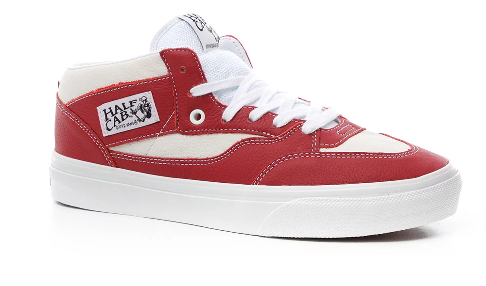 white leather half cabs