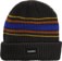 Theories Burst Stripe Beanie - vintage brown