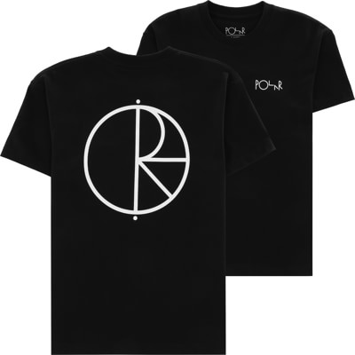 Polar Skate Co. Kids Stroke Logo Jr T-Shirt - black/white - view large