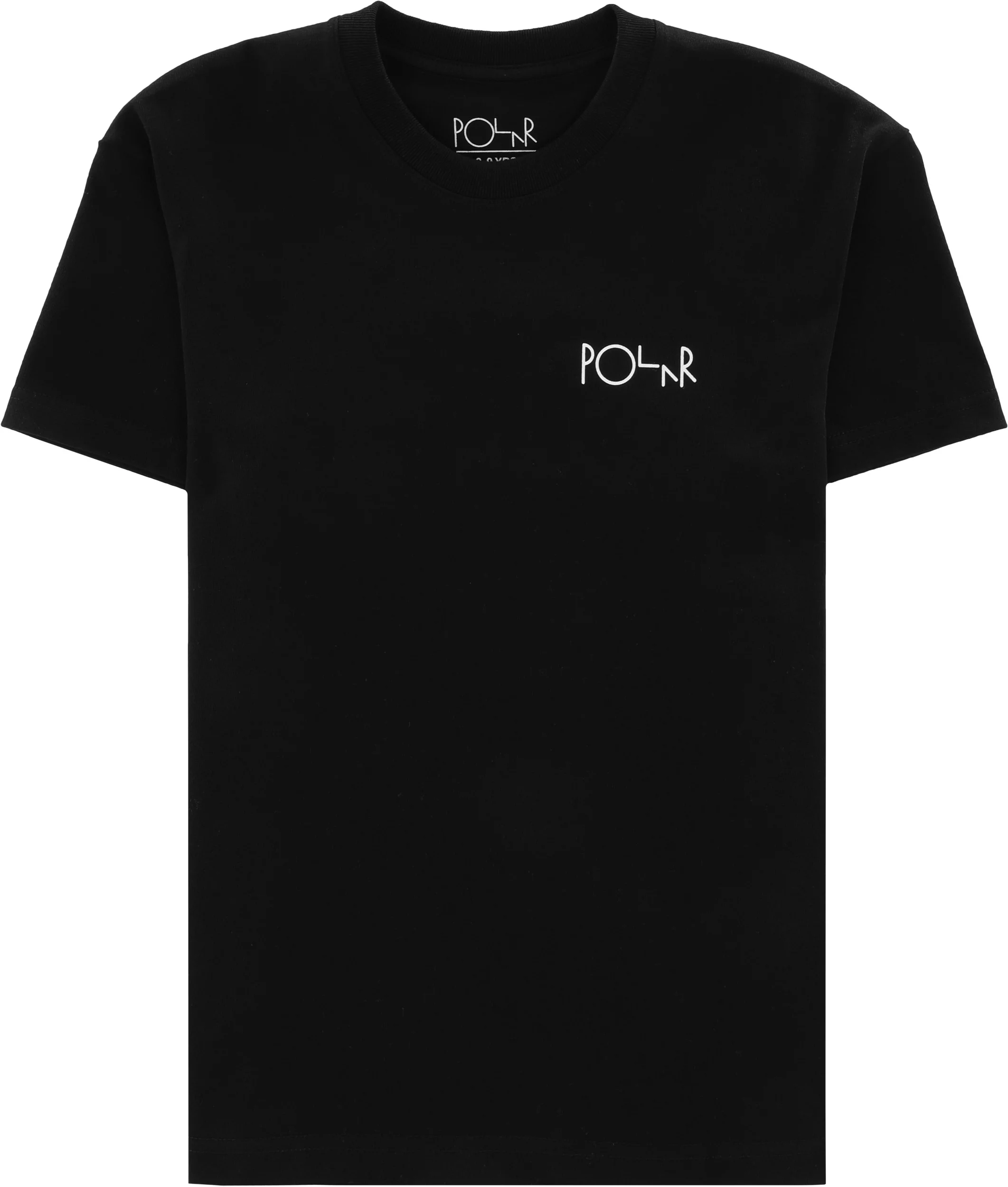 Polar Skate Co. Kids Stroke Logo Jr T-Shirt - black/white | Tactics