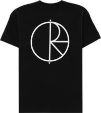 Polar Skate Co. Stroke Logo T-Shirt - black/white