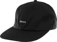 Tactics Trademark Snapback Hat - black