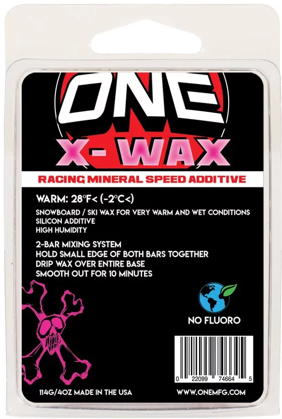 One MFG X-Wax 2-Part 114g Snowboard Wax - warm | Tactics