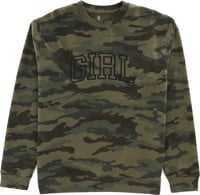 Girl Arch Crew Sweatshirt - camo