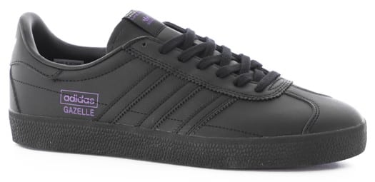 Adidas Gazelle ADV Skate Shoes - (paradigm publishing)core black/core black/active purple - view large