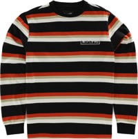 Welcome Medius Stripe Yarn-Dyed L/S T-Shirt - harvest