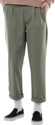 Volcom Women's Frochickie Trouser Pants - light army