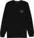 Vans Off The Wall Classic Outlined L/S T-Shirt - black - front