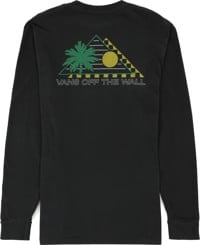 Vans Palm Triangle Washed L/S T-Shirt - black
