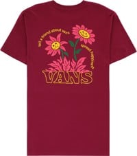 Vans Two Face T-Shirt - raspberry radiance