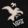 Vans Skateistan Off The Wall T-Shirt - black - front detail