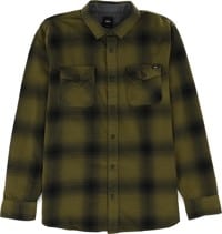Vans Monterey III Flannel Shirt - avocado/black