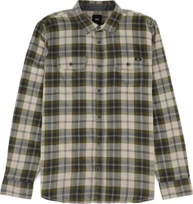Vans Sycamore Flannel Shirt - oatmeal/avocado - view large