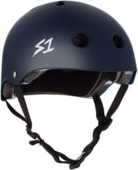 S-One Lifer Dual Certified Multi-Impact Skate Helmet - navy matte