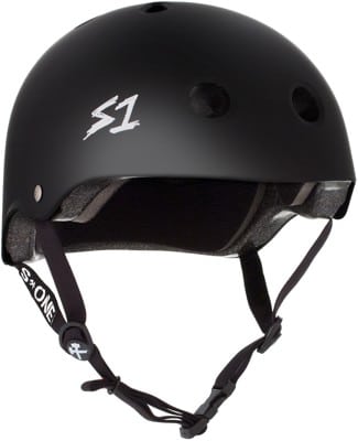 S-One Lifer Dual Certified Multi-Impact Skate Helmet - black matte - view large