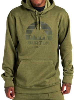 Burton Oak Hoodie - seasonal martini olive heather - view large