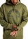 Burton Oak Hoodie - seasonal martini olive heather - detail