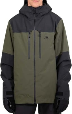 Jones Mountain Surf Parka Insulated Jacket - green - view large
